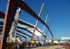 J. Rubio Montaje de estructura en desguaces La Torre